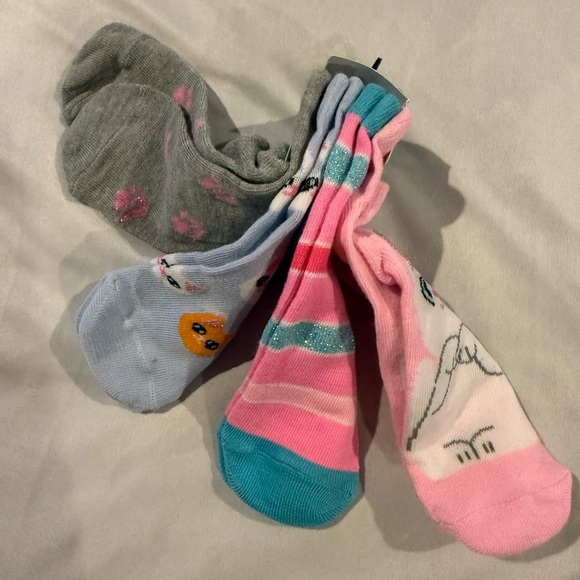 Girl Socks - 16 pair lot - various brands & styles including cats kittens - Picture 8 of 11